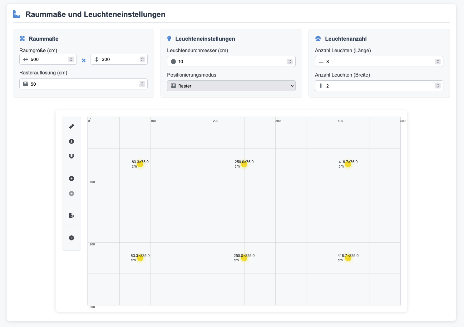 lightplanner Screenshot